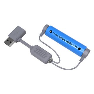 FOLOMOV A1 - Magnetisches USB Ladegerät und Powerbank für Li-Ion Akkus