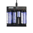 Xtar - MC4 - Smart Charger - Li-Ion Ladegerät mit 2x...