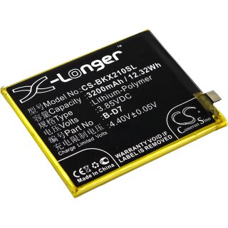 Ersatzakku - CS-BKX210SL - BBK VIVO B-D7 / X21 / 1725 - 3,85 Volt 3200mAh Li-Polymer