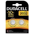 Duracell - CR2032 / DL2032 - 3 Volt Lithium - 2er Blister...