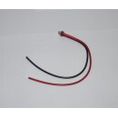 Akkugegenkabel T-, 4,0 mm² - Silikonlitze - 30 cm