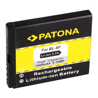 Patona - Ersatzakku - Nokia BL-6F / N78 / N78 / N95-8GB - 3,7 Volt 1400mAh Li-Ion