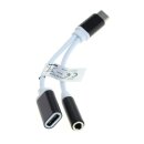 OTB - 2in1 Audio-Adapter - USB Type C (USB-C) -->...