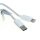 OTB - Datenkabel - USB Type C (USB-C) auf iPhone - weiß