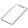 OTB - Displayschutzglas Full Cover 3D passend für Apple iPhone X / XS schwarz