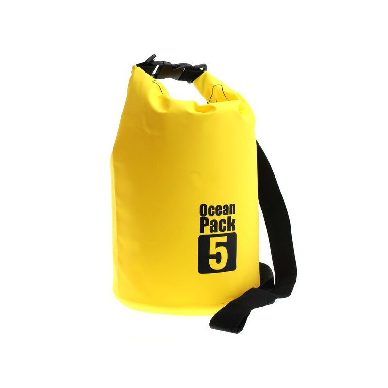 OTB - PVC-Tasche / Ocean Pack / Outdoor Tasche / Dry Bag - 5L - gelb