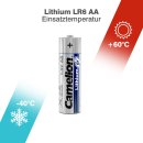 Camelion - Lithium Battery FR6 - Mignon AA 1,5 Volt - 2er Blister