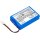 Ersatzakku - CS-CTM100SL - CTMS Eurodetector / 1ICP62/34/48 1S1P - 7,4 Volt 1000mAh Li-Ion