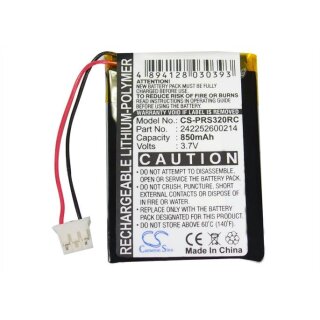 Ersatzakku - CS-PRS320RC - Philips 242252600214 / 2577744 - 3,7 Volt 850mAh Li-Polymer