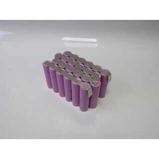 Akkupack für TiCad 2447-3058-01 / 18650 4S6P - 14,4 Volt Li-Ion zum Selbsteinbau