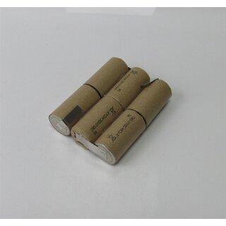Akkupack für Akkubesen Kärcher EB30/1 / K85 / AF MEDICAL-POWER AM2000 / Perfusor FT / VII - 7,2 Volt zum Selbsteinbau
