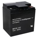 Multipower - MP30-12C - 12 Volt 30Ah Pb