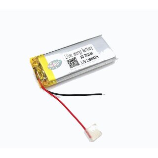 Einzelzelle - 702560 - 3,7 Volt 1300mAh Li-Polymer