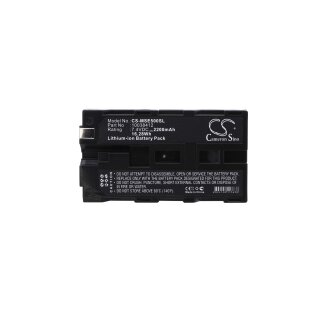 Ersatzakku - CS-MSE500SL - MSA Evolution 5000 / 10038412 - 7,4 Volt 2200mAh Li-Ion
