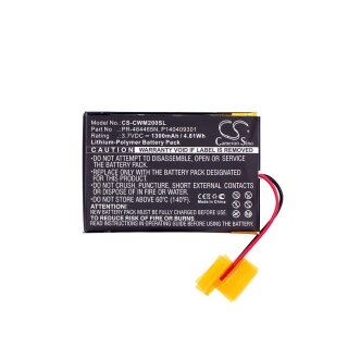 Ersatzakku - CS-CWM200SL - Cowon M2 / P140409301 - 3,7 Volt 1300mAh Li-Polymer