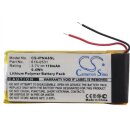 Ersatzakku - CS-IPNA6SL - Apple iPod Nano 6th / 616-0531 - 3,7 Volt 110mAh Li-Polymer