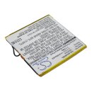 Ersatzakku - CS-AV405SL - ARCHOS AV405 / 0805NA - 3,7 Volt 2100mAh Li-Polymer