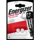 Energizer - LR43 / 186  - 1,5 Volt Alkaline - 2er Blister