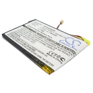 Ersatzakku - CS-SA2000SL für SONY NW-A2000 / 1-756-493-12 - 3,7 Volt 750mAh Li-Ion