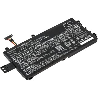 Ersatzakku - CS-AUQ553NB - ASUS Q553U / 0B200-01880000 - 11,4 Volt 3600mAh Li-Ion