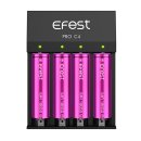 Efest - PRO C4 Smart Charger - Ladegerät für 4x Li-Ion Zellen