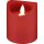 4er Set LED-Echtwachs-Kerzen, rot<br>Wunderschöne und sichere Lichtlösung für viele Bereiche wie Haus und Loggia, Büros oder Schulen