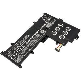 Ersatzakku - CS-AUC202NB - ASUS Chromebook C202 / 0B200-01990000 - 7,6 Volt 4900mAh Li-Ion