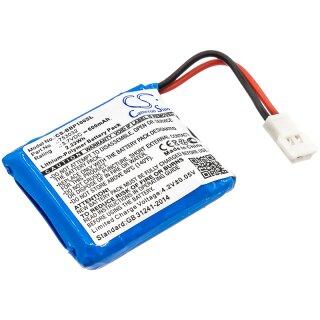 Ersatzakku - CS-BBP100SL - Bee-Bot Floor Robot / 753032 - 3,7 Volt 600mAh Li-Polymer