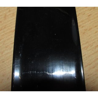 Schrumpfschlauch schwarz, 210mm flach, PVC, Rate: 2:1 - 1lfm.