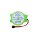 Ersatzakku - CS-AP1221BU - APPLE A1211 2007 / 922-7913 - 3,0 Volt 150mAh Li-Ion