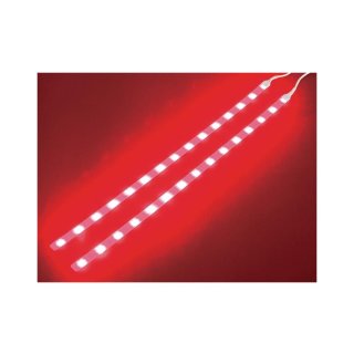 Velleman - CHLSR1 - doppelte selbstklebene LED-Leiste - 12VDC - Rot - Mit Ein/Aus-Schalter