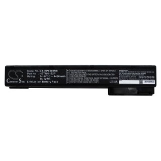 Ersatzakku - CS-HP8560NB - HP EliteBook 8560w / 632113-151 / HSTNN-F10C - 14,8 Volt 4400mAh Li-Ion