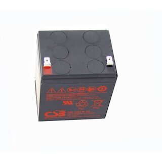 CSB - HR1221WF2 - 12 Volt 5,1Ah [C20] Pb - Faston 6,3mm