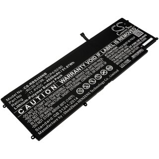Ersatzakku - CS-RBS200NB - Razer Blade Stealth 2016 RZ09-01962W11 / 3ICP4/92/80 - 11,4 Volt 4550mAh Li-Polymer