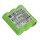 Ersatzakku - CS-TSM200SL - Teletronic E-0372 / P-0372 / TSM2002 - 3,6 Volt 2100mAh Ni-MH