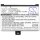Ersatzakku - CS-PTK602SL - POCKETBOOK Pro 602 / 1ICP4/40/60 1S1P - 3,7 Volt 1100mAh Li-Polymer
