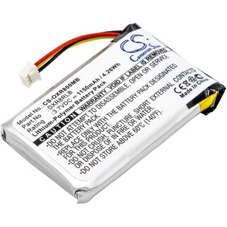 Ersatzakku - CS-OXR800MB - INFANT OPTICS DXR-8 / DXR8RLB - 3,7 Volt 1150mAh Li-Polymer