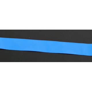 Schrumpfschlauch - 30,0 x 0,08mm - für 18650 Zellen - blau - 1lfm.