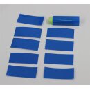 Schrumpfschlauch - 33,0 x 72,00 x 0,08mm - für 18650 Zelle - blau