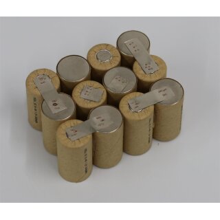 Akkupack für Klarstein XR210 / YX-NI-MH-015144-TN u.a. - 14,4 Volt Ni-MH zum Selbsteinbau