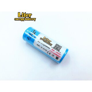 Liter - INR18500 - 3,7 Volt 1600mAh Li-Ion