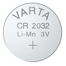 Varta - CR2032 - 3 Volt 220mAh Lithium Knopfzelle - lose