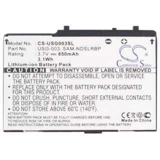 Ersatzakku - CS-USG003SL - NINTENDO DS / C/USG-A-BP-EUR - 3,7 Volt 850mAh Li-ion
