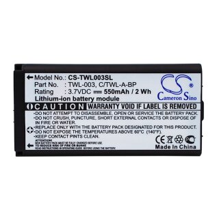Ersatzakku - CS-TWL003SL - NINTENDO DSi / C/TWL-A-BP - 3,7 Volt 550mAh Li-Polymer