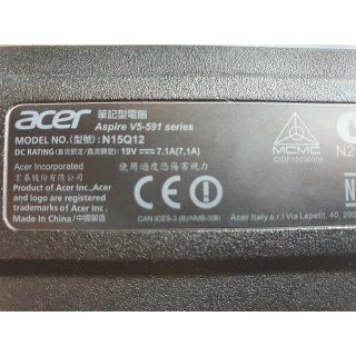 Akkureparatur - Zellentausch - acer Aspire V5-591 series / N15Q12 - 11,1 Volt 4400mAh Li-Ion