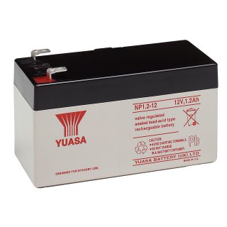 Yuasa - NP1.2-12 - 12 Volt 1200mAh Pb