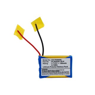 Ersatzakku - CS-FE500SL - FIIO E3 / PL402030 1S1P - 3,7 Volt 190mAh Li-Polymer
