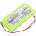 Ersatzakku - CS-VPX914BT - Visonic Amber Select 0-9912-G - 9,6 Volt 2000mAh Ni-MH