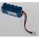 Ersatzakku für Sachs Saxonette F & S 29 65 009 101 / 788630 - 12 Volt inkl. Stecker CPS-3 18cm - Anschlussfertig