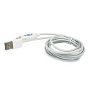 USB Micro Ladekabel - AS-MC512 - weiß 1,5m EOL